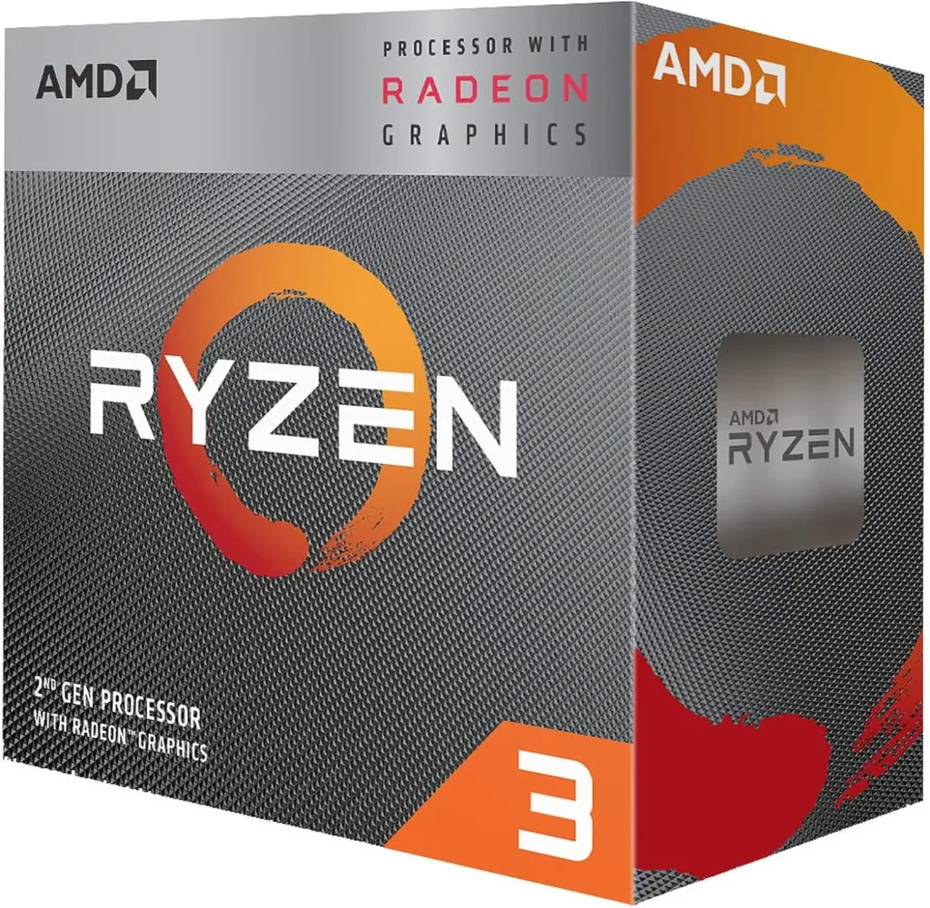 Ryzen 3 4300の製品パッケージ画像（外箱）