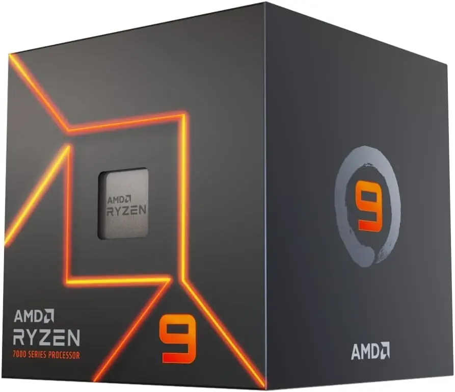 Ryzen 9 7900のパッケージ画像（クリエイティブ用途に最適なハイエンドCPU）