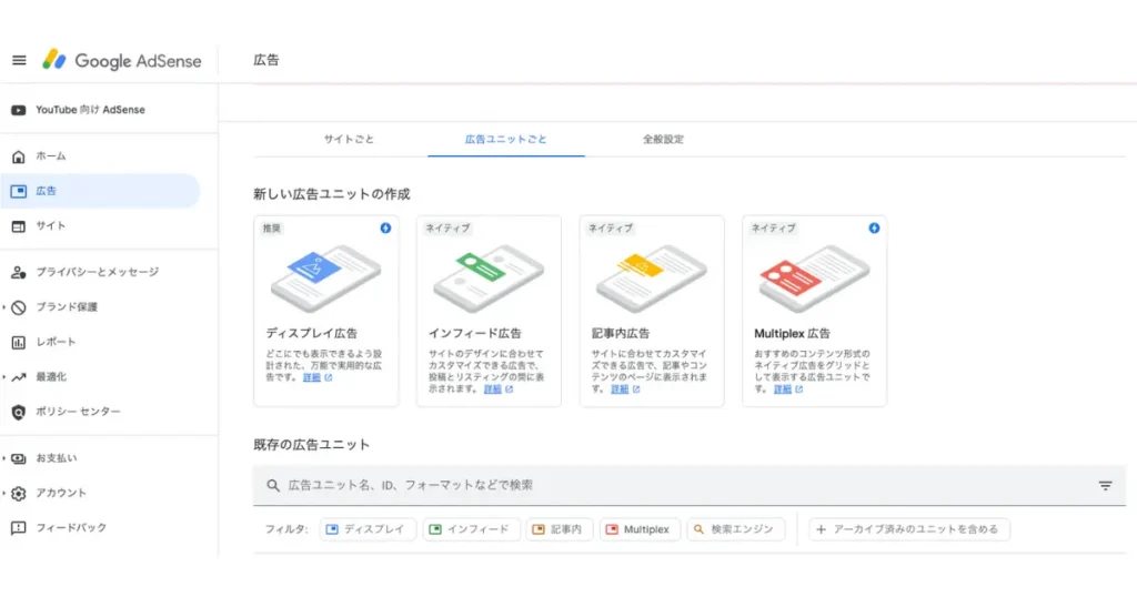 Googleアドセンス広告の貼り方