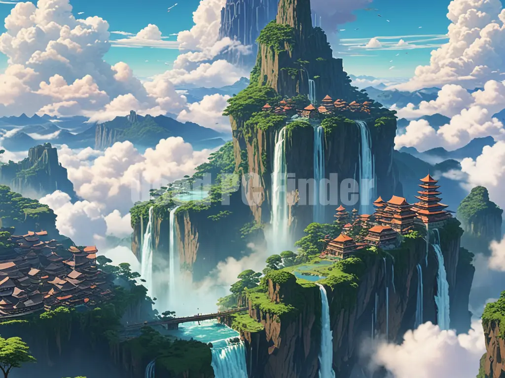 空中都市を作ろうとして出来上がったイメージ