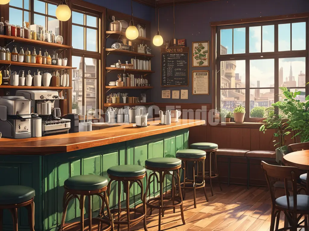 カフェの店内イメージ