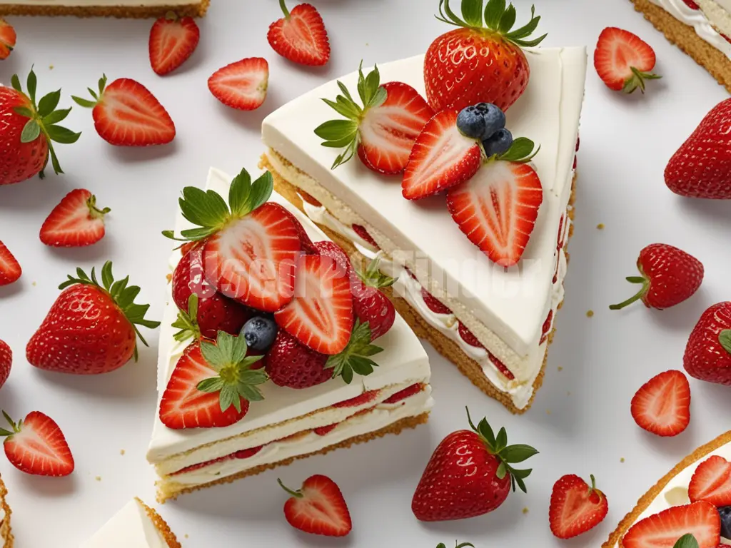 ショートケーキの出力例
